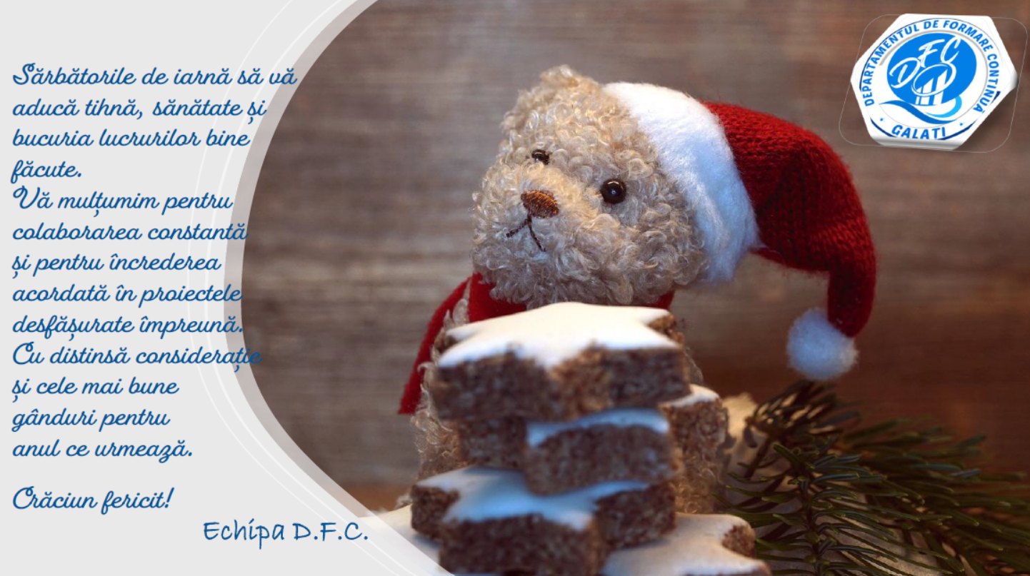 Sărbători binecuvântate!